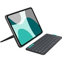 Etui clavier Logitech Flip Folio Pour iPad et iPad Air 11 pouces M4 et M5 M2 et M3 5e generation 2024 Graphite
