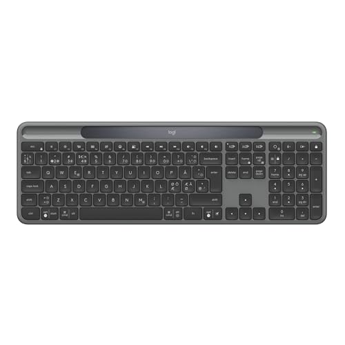 Logitech Signature Fin Solar Wireless Keyboard - PAN QWERTY