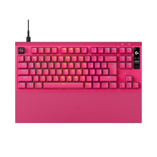 Logitech G Pro X2 Rapid commutateurs analogiques magnétiques, déclenchement Rapide, écran OLED, fréquence de rafraîchissement de 8 kHz, Repose-Poignets, câble USB-C détachable - Noir