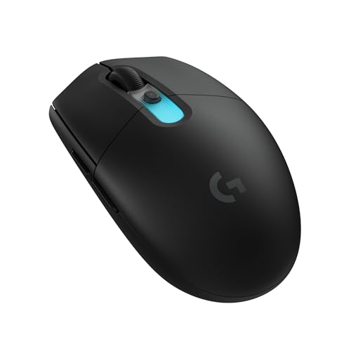 Logitech G305 X Superlight, Souris de Jeu PC Rechargeable Ultra-légère (61 g), capteur Hero 44K, LIGHTSYNC RGB, 6 Boutons programmables, Lightspeed, Bluetooth, Mac PC
