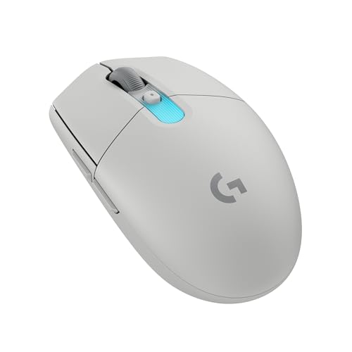 Logitech G305 X Superlight, Souris de Jeu PC Rechargeable Ultra-légère (61 g), capteur Hero 44K, LIGHTSYNC RGB, 6 Boutons programmables, Lightspeed, Bluetooth, Mac PC