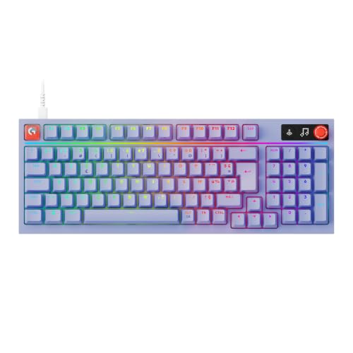Logitech G G316 X 98, Clavier Gaming (Lilas)