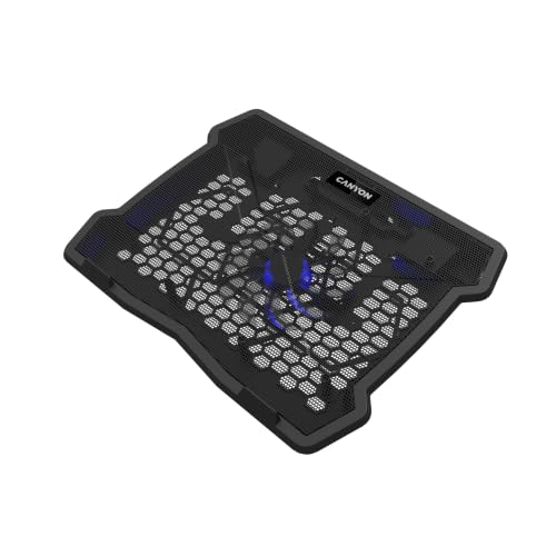 Canyon Support de Refroidissement pour Ordinateurs Portables jusqu'à 15,6'' NS-02, NS02 (CNE-HNS02)