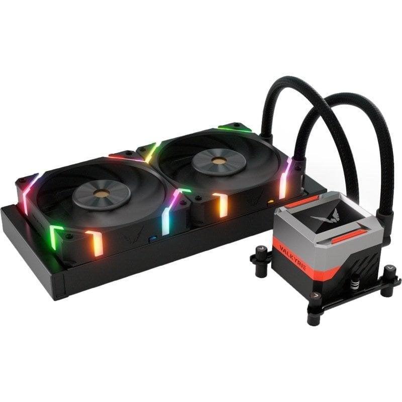 valkyrie Refroidissement liquide Valkyrie Syn 240mm LCD ARGB 2 ventilateurs écran personnalisable