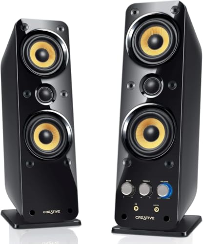 Creative GigaWorks T40 Series II - Enceintes Multimédia PC 16 watts RMS par Canal (2 canaux) , noir