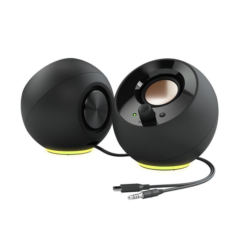 Creative Haut-parleurs Creative PC Filaire USB-C 4,4 W avec éclairage RGB