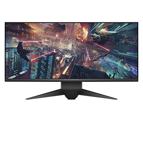 Alienware AW3418DW Ecran de PC Gaming 34 Ultra-Wide Quad HD LCD Incurvé, IPS, 120 Hz, 4 ms, NVIDIA G-SYNC