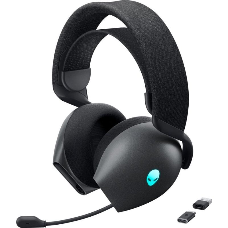 Dell Casque Alienware AW725H sans fil Bluetooth avec réduction de bruit et Dolby Atmos Black