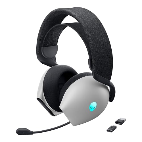 Alienware AW720H - Casque Gaming sans fil Bimode (Lunar Light)