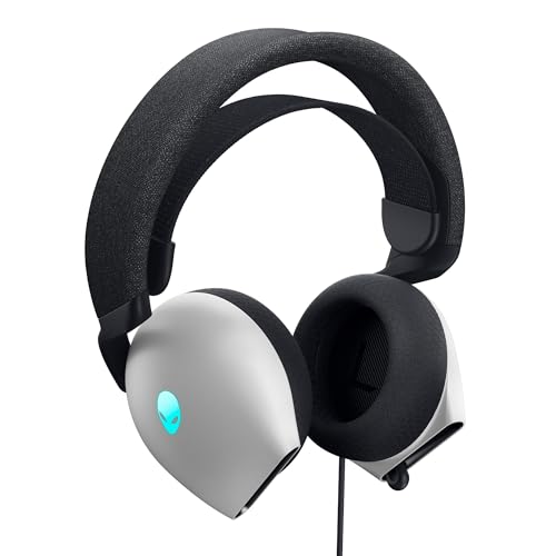 Casque Gaming Filaire Alienware - AW520H - Lunar light