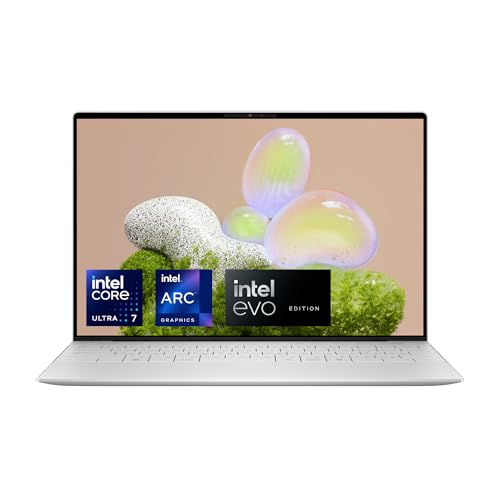 Dell XPS 13 (9350) PC Portable Copilot 13.4 FHD 120 Hz, Intel Core Ultra 7 Series 2 - Intel Evo Edition, 32 Go RAM, 1 to SSD, Intel Arc, Windows 11 Home, Clavier rétroéclairé AZERTY - Platine