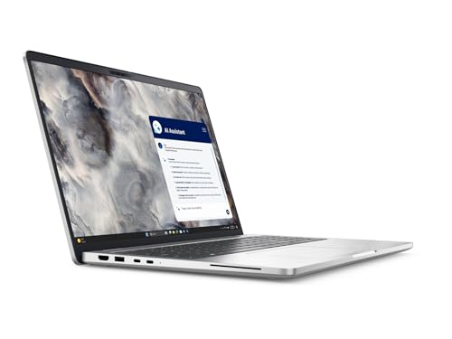 DELL Pro 16 Plus PB16250 Intel Core Ultra 7 255U Computer portatile 40,6 cm [16] Full HD 16 GB DDR5-SDRAM 512 GB SSD Wi-Fi 6E [802.11ax] Windows 11 Pro Tedesco Alluminio (DELL PRO 16PLUS PB16250 U7-