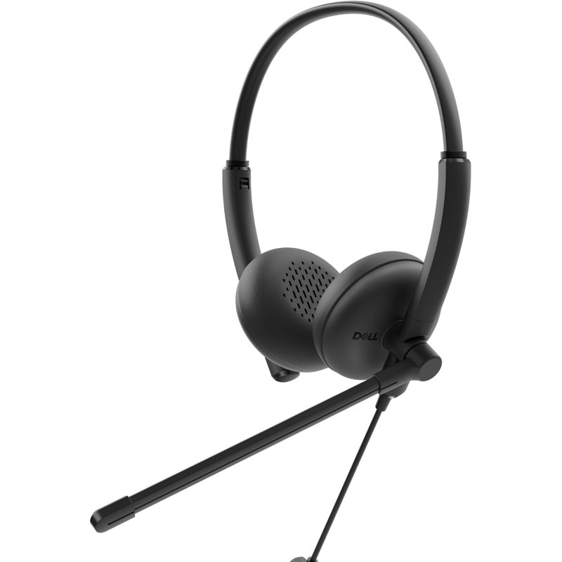 Dell Casque Dell filaire USB-A avec micro Boom, contrôle volume, supra-aural, Black