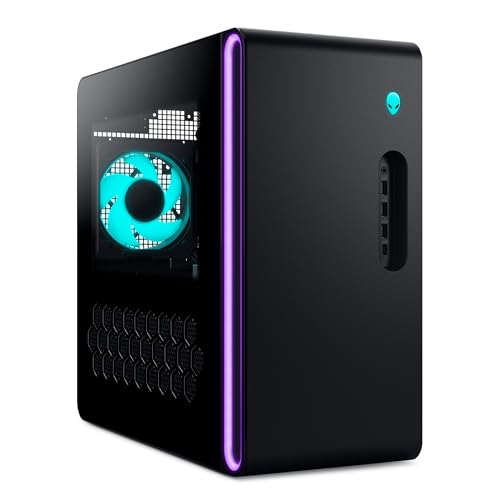 Alienware Aurora PC Gamer ACT1250 - Intel Core Ultra 7 265KF Series 2, Nvidia GeForce RTX 5070, 32 Go RAM DDR5, 1 to SSD, Refroidissement Liquide, Alim 1000W, Windows 11 Home - 1 an Alienware Care