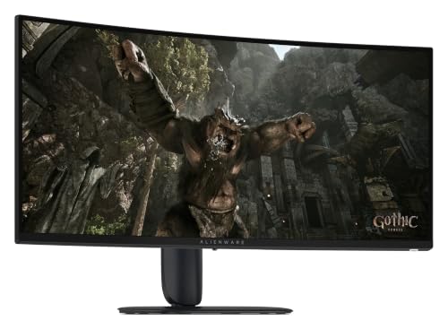 Alienware 34 Écran PC Gaming - AW3426DWM, WQHD (3440x1440), 240Hz, VA | 1ms, AMD FreeSync Premium, 21 9 1500R Incurvé, HDR400, Dolby Vision, USB-C, DisplayPort, 2 HDMI, 2 USB, Garantie 3 ans