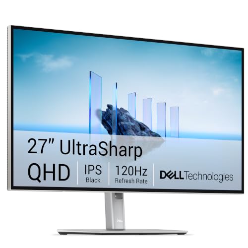 Dell UltraSharp 27 Écran PC - U2726DER, QHD (2560x1440), 120Hz, IPS Black