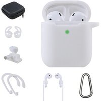 Kit accessoires 7 en 1 pour AirPods 1 2 White
