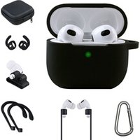 Kit accessoires 7 en 1 pour AirPods 3rd Gen Black