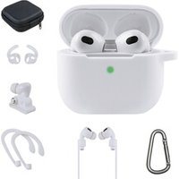 Kit accessoires 7 en 1 pour AirPods 3rd Gen White