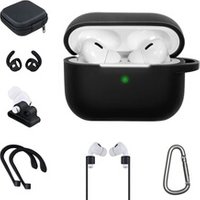 Kit accessoires 7 en 1 pour AirPods Pro Pro2 Black