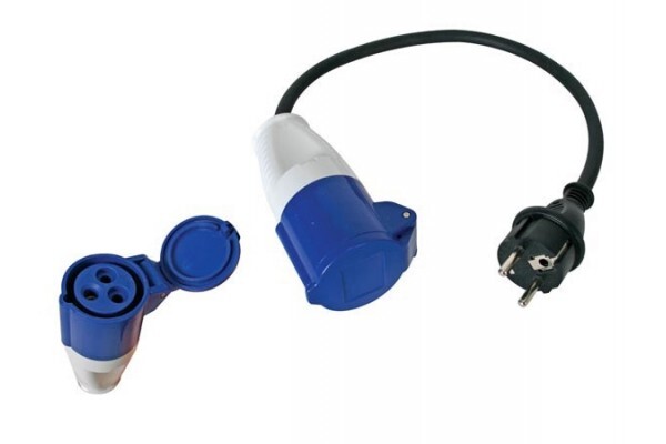 MCAD Adaptateur IEC 60309 femelle CEE7 male