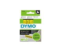 Dymo Étiquettes polyester Black sur Yellow Dymo 12mm x 7m compatibles LabelManager LabelWriter 450 DUO