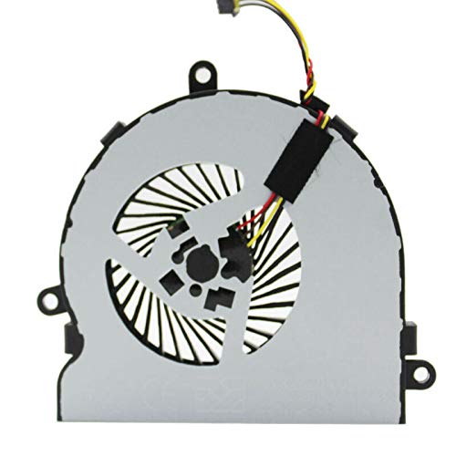 USKKS Ventilateur de processeur pour HP 15-AC 15-AY 15-AF 15-BA 15-BW 15-BS 15-AY000 15-AY100, 250 G4 255 G4 256 G4 250 G5 256 G5 250 G6 255 g. 6, P N 813946-001 DC28000GAR0, 4 broches