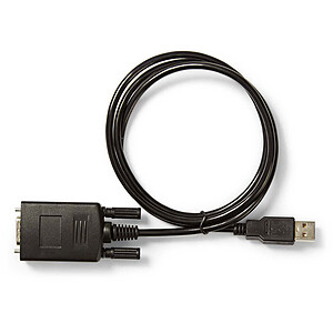 Nedis Adaptateur USB pour peripherique serie DB9 0 9 m
