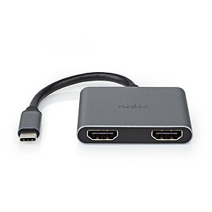 Nedis Adaptateur USB C vers 2x HDMI