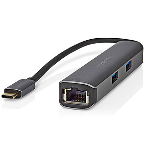 Nedis USB C 5 en 1 Docking Station