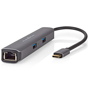 Nedis USB C 6 en 1 Docking Station