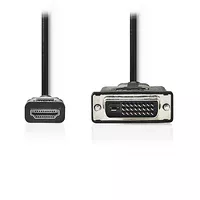 Nedis Cable HDMI DVI-D Dual Link - Black - 2 m ( 5 de reduction avec le code promo SQUAD )
