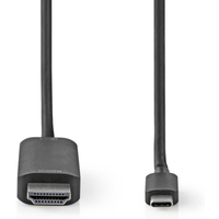 Nedis Adaptateur USB-C vers HDMI 1 m Black