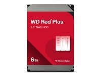 Western-Digital WD Red Plus WD60EFPX - disque dur - 6 To - SATA 6Gb s