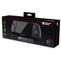 Manette support filaire Dragonshock Apex-Glide Deck Black pour Nintendo Switch et Nintendo Switch OLED
