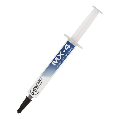 ARCTIC MX-4 (édition précédente) - Pâte pour Interface Thermique à Base de Carbone, Composé Thermique pour Refroidisseur d'UC, Dissipateur Thermique, Facile à Appliquer, Haute Durabilité - 4 g Blanc