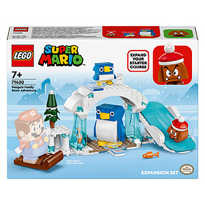 LEGO Super Mario 71430 Ensemble d extension Aventure dans la neige pour la famille Pingouin