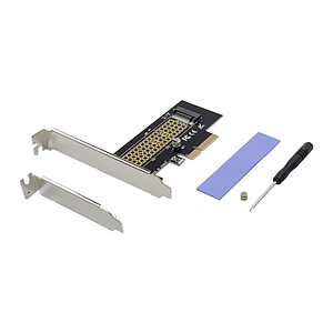 MicroConnect PCIe x4 M 2 NVMe SSD Adapter
