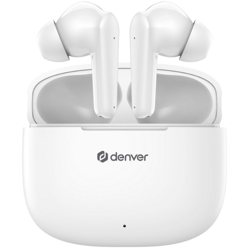 Denver Casque Bluetooth sans fil Denver TWE-48W pour appels et musique, White