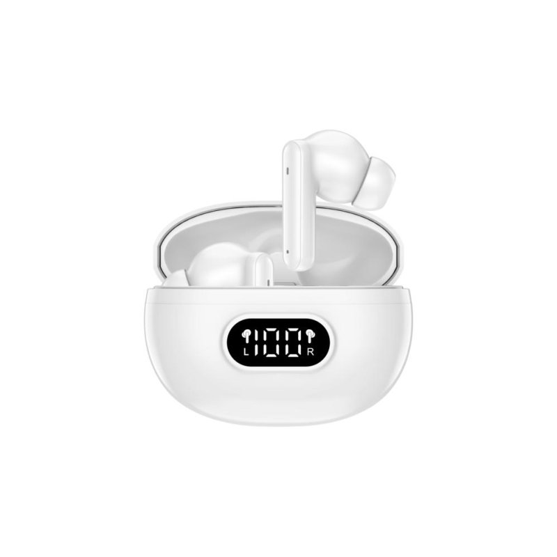 Denver Auriculares Denver TWE-357 Bluetooth 5.3 sans fil avec réduction de bruit White White