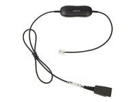 Jabra Casque Jabra GN1216 filaire pour Avaya avec contrôle du volume micro et son large bande