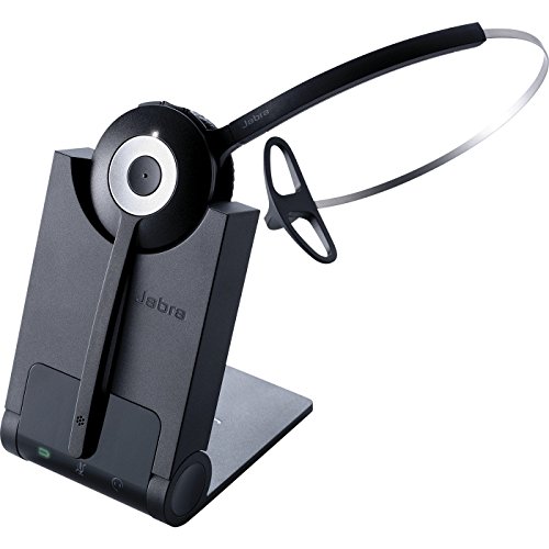 Jabra PRO 920 Monophonique Bandeau Noir Casque audio - Casques audio (Centre d'appel Bureau, Monophonique, Bandeau, Noir, Sans fil, 120 m)