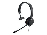 Jabra Casque Jabra Evolve 20 Mono USB filaire Black avec réduction passive du bruit
