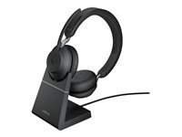 Jabra Jabra Evolve2 65 MS Stereo - micro-casque - avec support de chargement