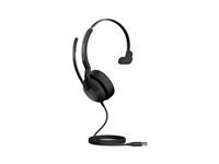 Jabra Jabra Evolve2 50 casques serre-tête USB pour bureau centre d'appels Black