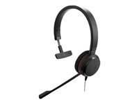 Jabra Casque Jabra Evolve 20 filaire USB-C USB-A pour bureau avec micro anti-bruit Black