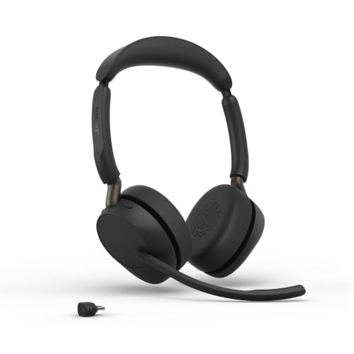 Jabra Evolve3 65 Casque sans Fil Bluetooth avec Micro, UC, USB-C