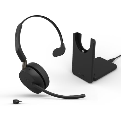 Jabra Evolve3 65 Single auriculares Con micrófono inalámbricos Bluetooth, MS Teams, USB-C