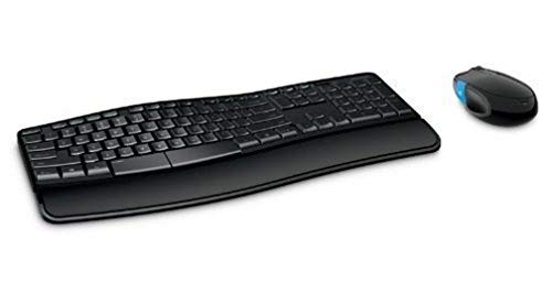 Microsoft Sculpt Comfort Desktop - Ensemble clavier QWERTY et souris sans fil