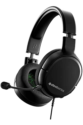 SteelSeries Arctis 61429 Arctis 1 – Compatibilité toutes plateformes – Pour Xbox, PS4, PS5, PC, Nintendo Switch et Lite, mobile – Microphone Clearcast amovible (Xbox Series X, S, One), noir